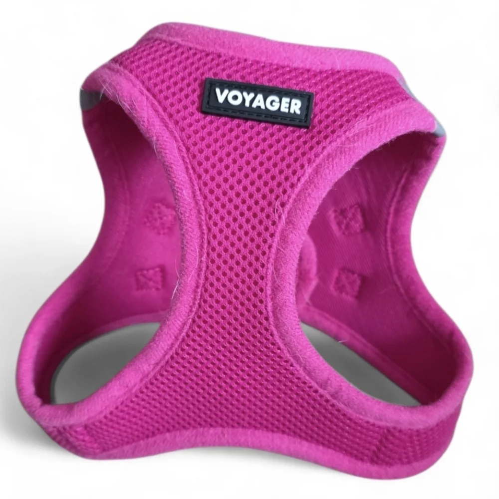 🐾 Voyager Pink Mesh Dog Harness Sz S